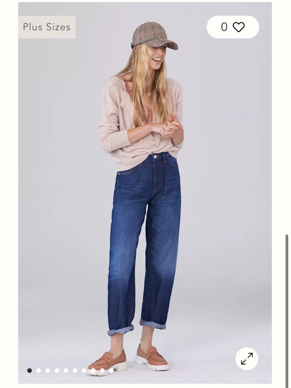 Nwot Pilcro The Breaker
Relaxed Jeans dark wash barrel fall denim casual $200